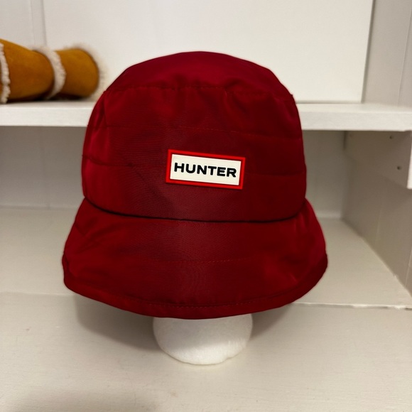 Hunter Intrepid Red Bucket Hat Size OS - Picture 3 of 10